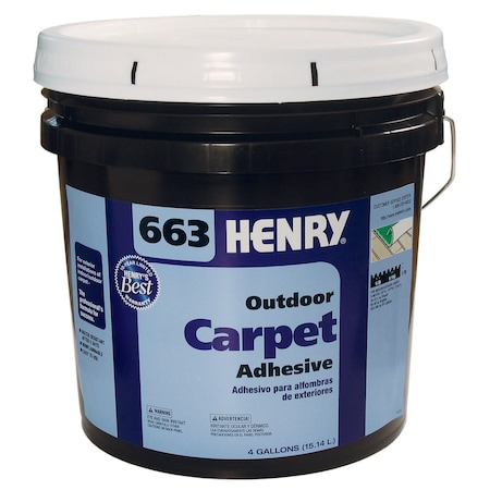 Henry 663 Outdoor Carpet Adhesive 4 GAL